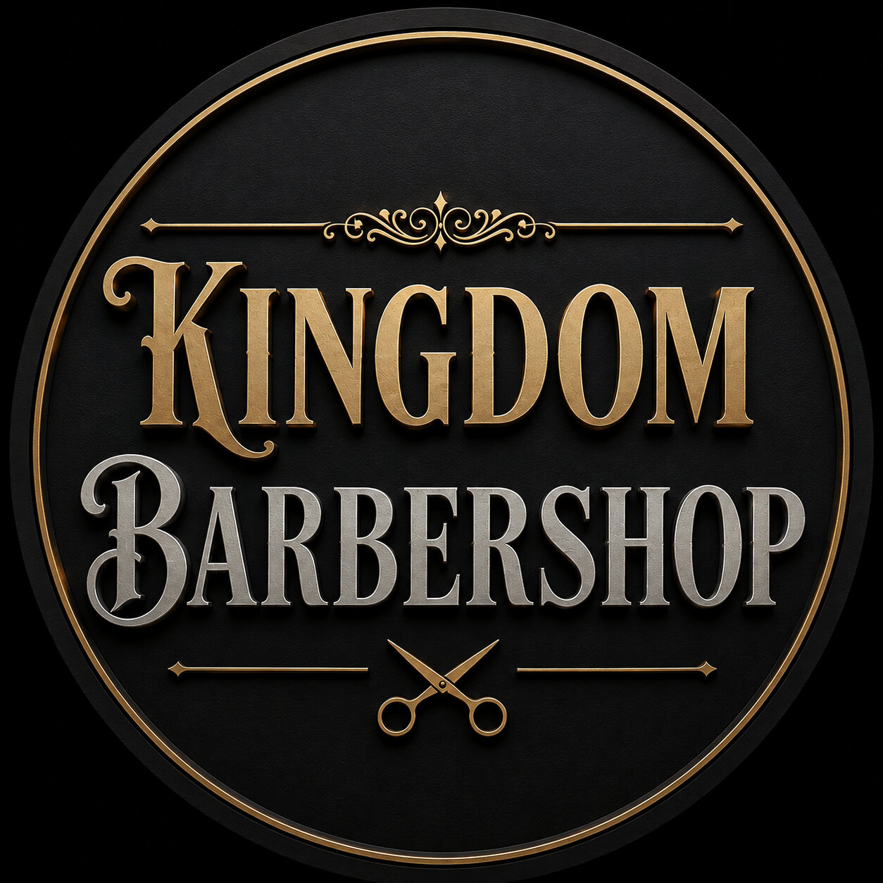 Kingdom Barbershop logo